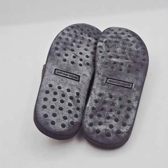 Donald J Pliner Palmer Calf Leather Flip-Flops Saddle/Cognac Size 12M NWOT